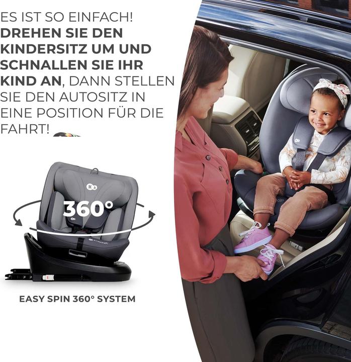 Immagine prodotto KinderKraft I-Grow (Reboarder, ECE R129/i-Size Standard)