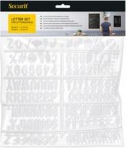 Produktbild Securit Buchstaben-Set fr Wandtafel "LETTER BOARD", weiá