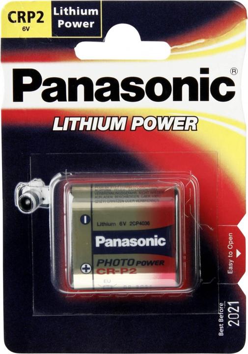 Image du produit Panasonic Photo Lithium CRP2 (1 pcs, CRP2, 1600 mAh)