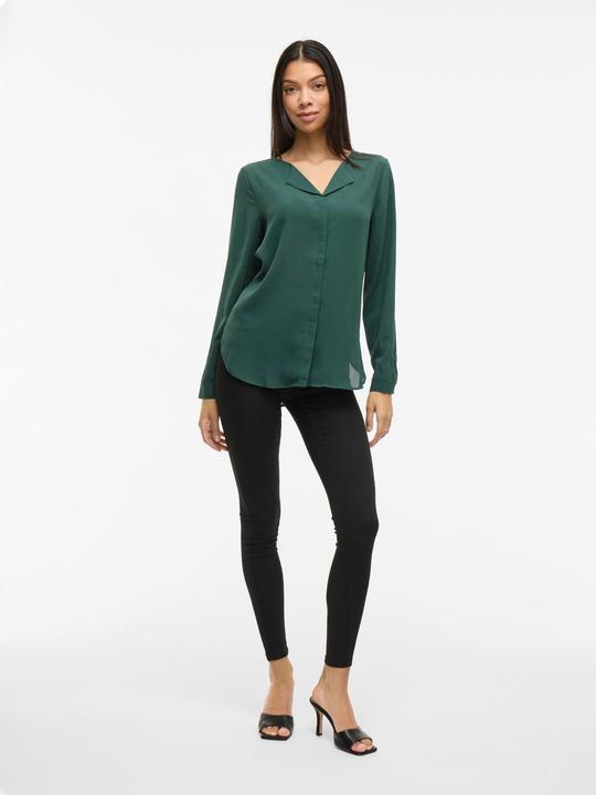 Image du produit Vila Chemise à col fendu High Low (S)