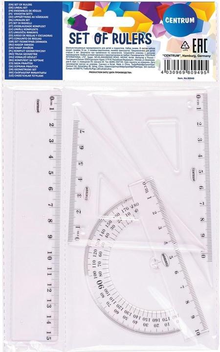 Produktbild Centrum Geometrisches Set 15cm (150 mm)