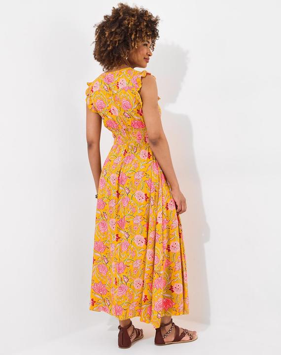 Immagine prodotto Joe Browns Petite Button Front Floral Print Tassel Maxi Dress (14)