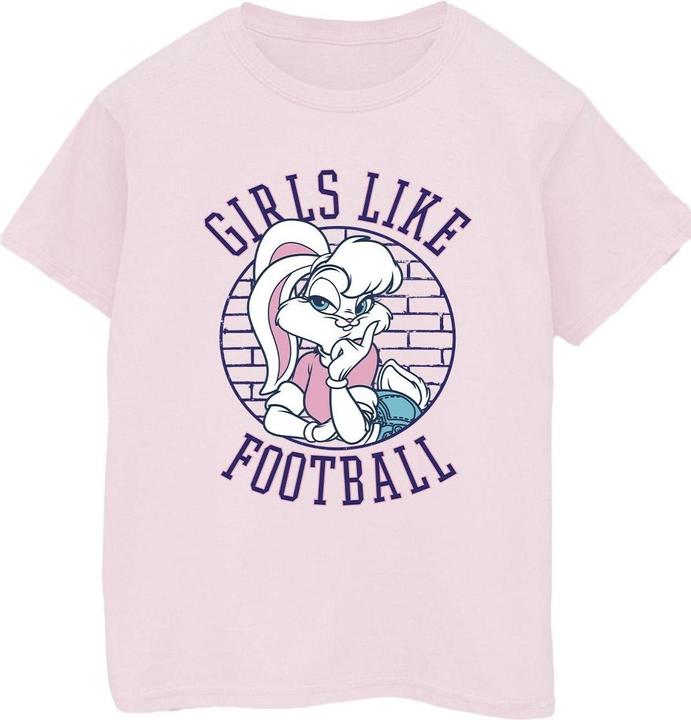 Image du produit Looney Tunes - T-shirt LOLA BUNNY GIRLS LIKE FOOTBALL - Homme (S)