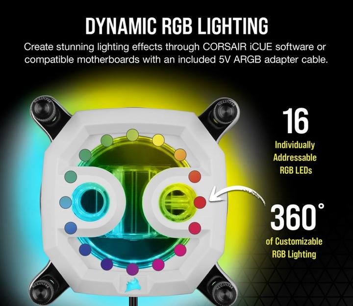 Image du produit Corsair Hydro X Series XC7 RGB PRO Waterblock CPU LGA 1200/1700, AM4