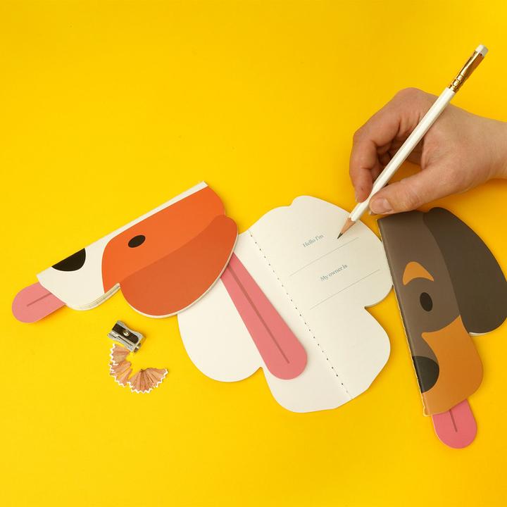 Produktbild Suck UK Dogs Cat & Dog Notebooks (Spezial, Liniert, Weicher Einband)