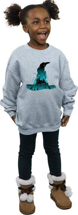 Immagine prodotto Hogwarts Silhouette Felpa Ragazze (152, 158)