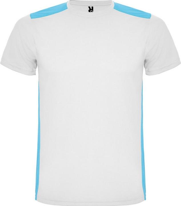 Turquoise, White
