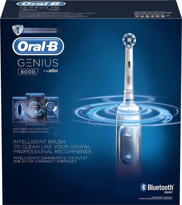 Actual product image Oral-B Genius 8000 Cross Action (Oscillating toothbrush)
