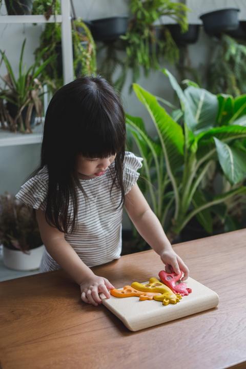 Produktbild Plantoys Giraffen-Puzzle