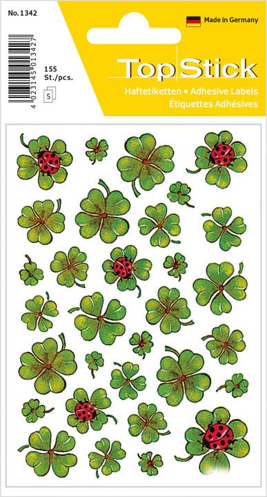 Produktbild TopStick Sticker Kleeblätter