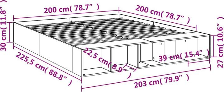 Produktbild VidaXL Tainai (200 x 200 cm)