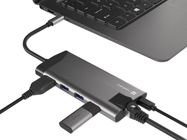 Produktbild Genesis NATEC multiport Fowler Plus USB-C (USB-C, 4 Ports)