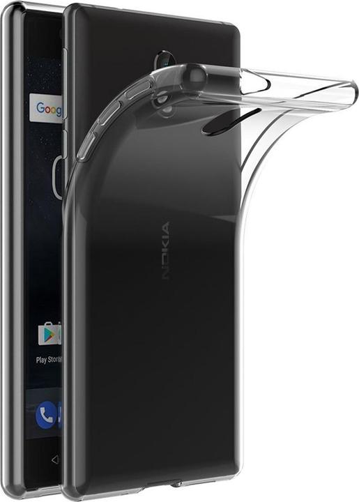 Produktbild König Design Nokia 3 Hülle Transparent Silikon Case durchsichtige Handyhülle (Nokia 3)
