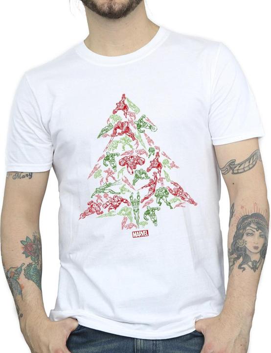 Produktbild Avengers Christmas Tree TShirt (M)