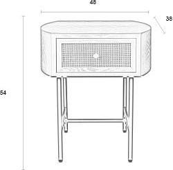 Produktbild Zuiver Table (48 x 38 x 54 cm)