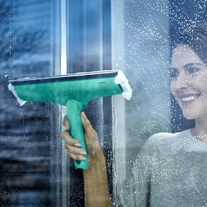 Produktbild Leifheit Fensterwischer Window & Frame Cleaner L micro duo Telescope 210 (1 Stk.)