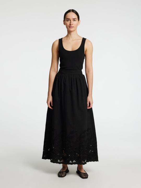 Produktbild Selected Femme Broderie Anglaise Maxirock (40)