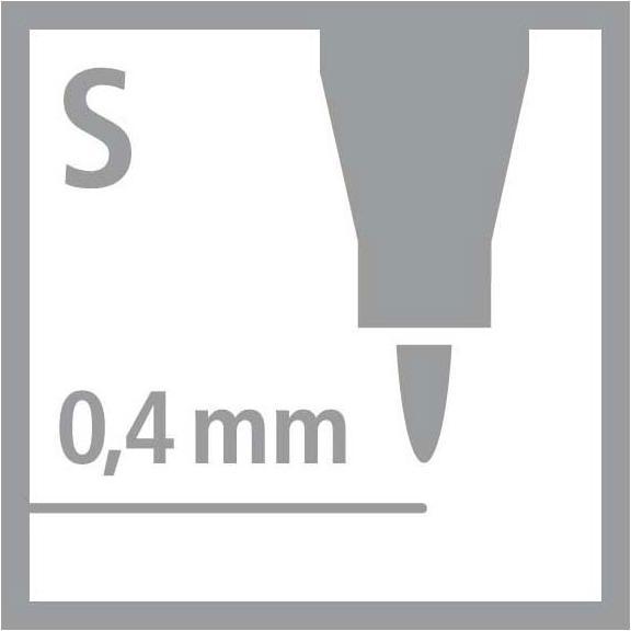 Immagine prodotto STABILO Pennarello permanente Write-4-all (Nero, 0.40 mm, 1 x)