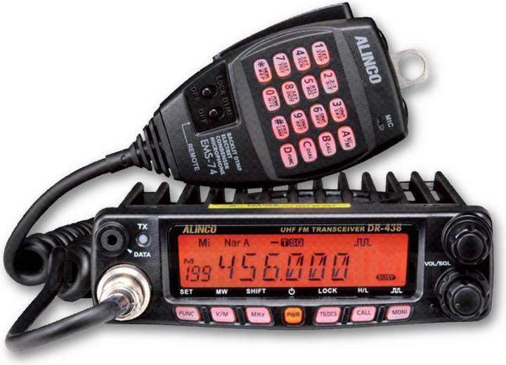 Immagine prodotto Alinco Radio UHF PNI DR-438-HE, 200CH, 400-470 MHz, DTMF, squelch, 13,8 V, 1024DCS-50CTCSS