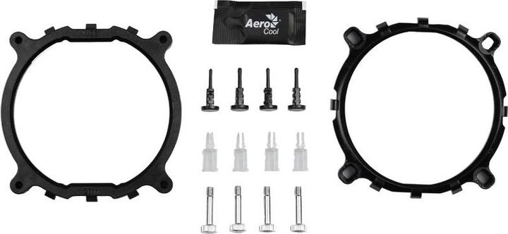 Actual product image AeroCool Verkho 4 Dark CPU Cooler (73 mm)