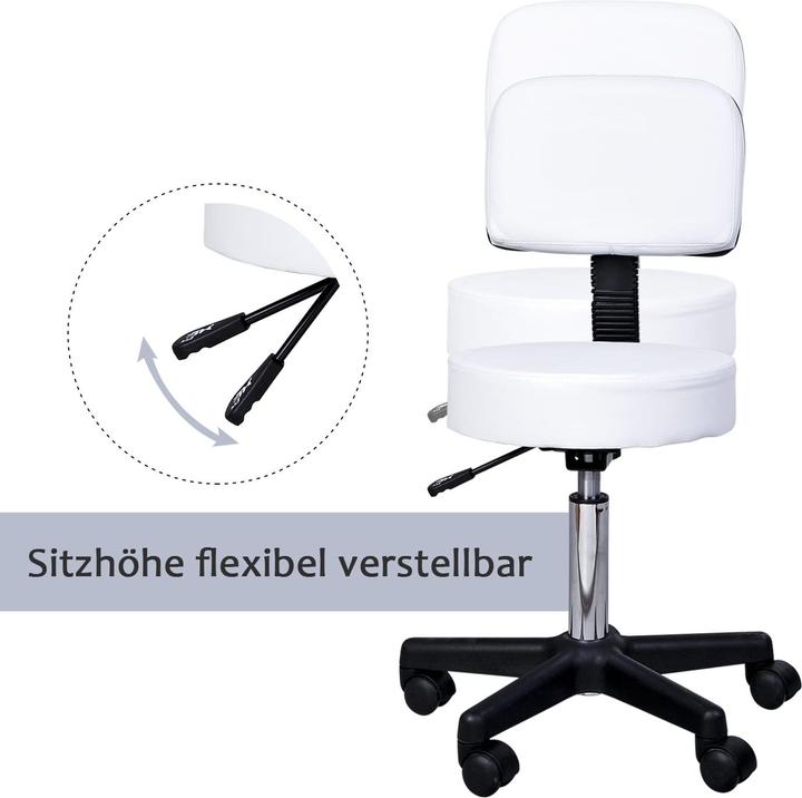 Immagine prodotto Jamb Sgabello Roll con schienale