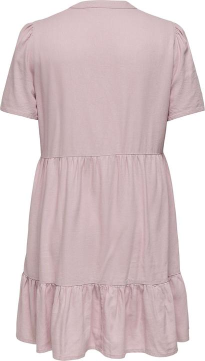 Actual product image Only Regular fit V-neck curve short dress dress (44)