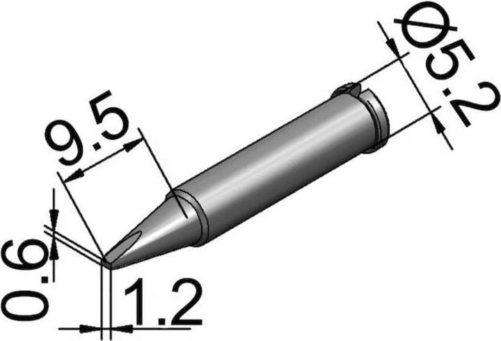 Immagine prodotto Punta saldatore Ersadur,no piombo 1,2mm (Punta di saldatura)