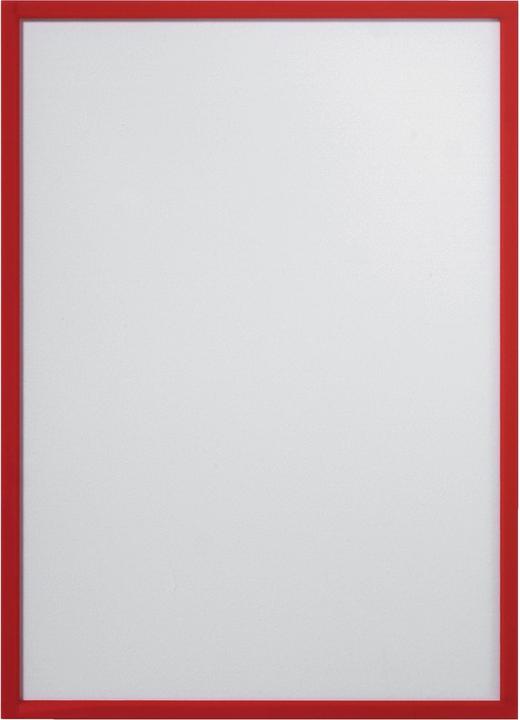 Actual product image Franken Magnetic pocket / document holder, DIN A4, red, made of hard film, matt, document-proof, thickness (A4)