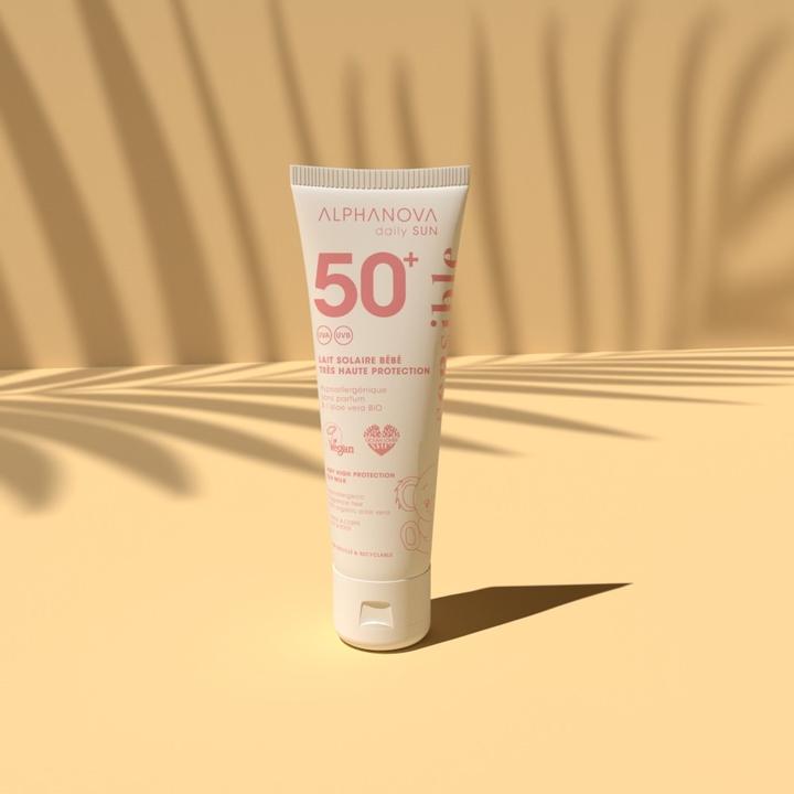 Produktbild Alphanova daily SUN BB Sonnenmilch LSF50 Tb 50 ml (Sonnenmilch, SPF 50+, 50 ml)