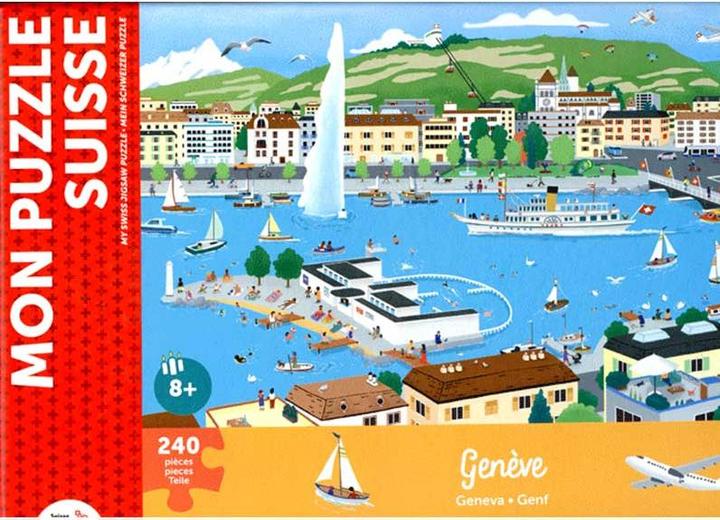 Produktbild Puzzle city ville de Locarno-Ascona Helvetiq (250 Teile)