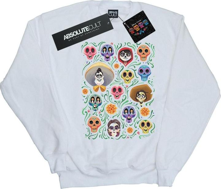 Disney Coco Heads Pattern Sweatshirt Mädchen