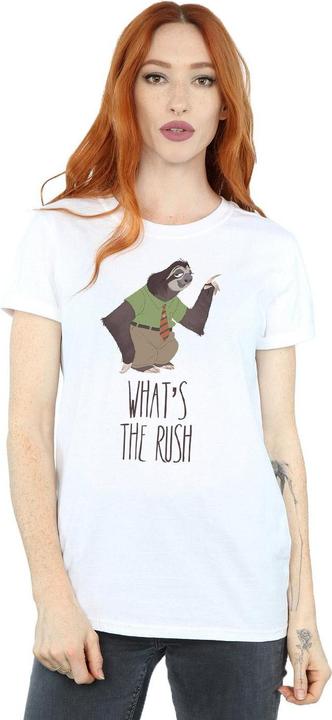 Immagine prodotto Disney Zootropolis What's The Rush Maglietta Ampia Donna (S)