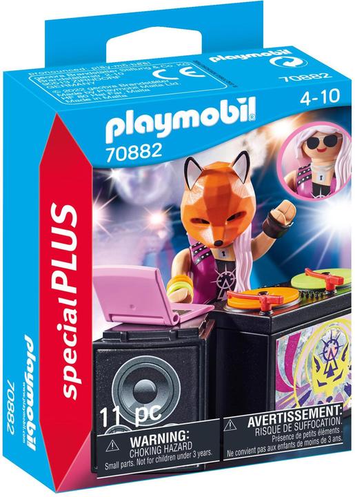 Produktbild Playmobil DJ mit Mischpult (70882, Playmobil Special Plus)