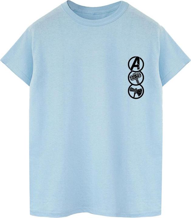 Actual product image Mens Thor Love And Thunder Icons T-Shirt (S)