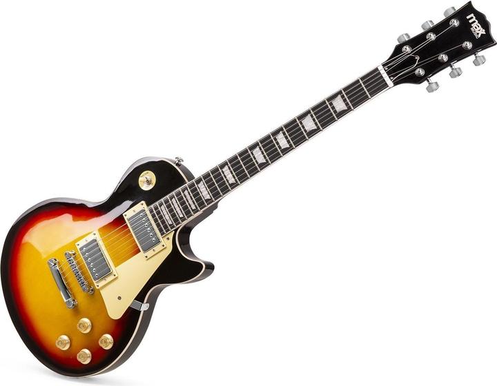 Produktbild Max E-Gitarre GigKit – Sunburst (E-Gitarren Set, Korpus: Linde, Hals: Linde, Griffbrett: Linde)