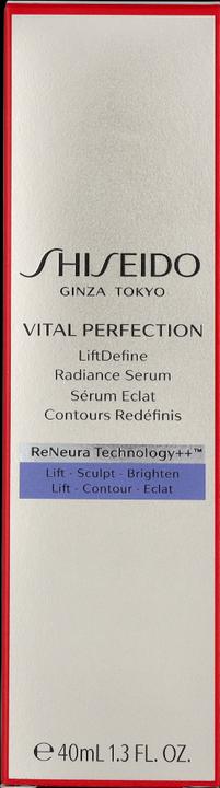 Image du produit Shiseido Vital Perfection LiftDefine Radiance Sérum (40 ml)
