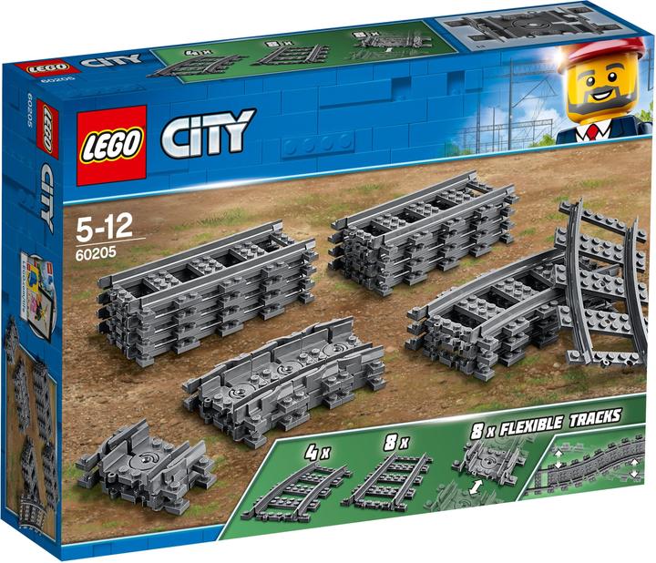 Produktbild LEGO Schienen (60205, LEGO City)