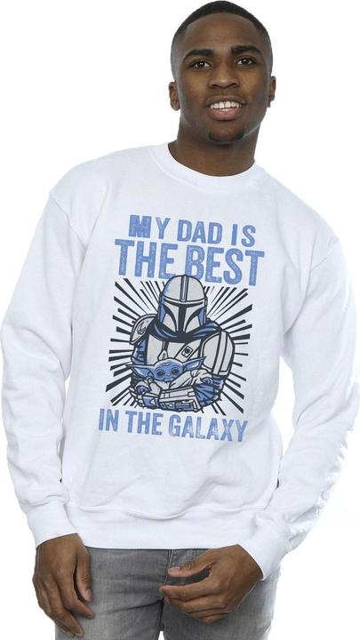 Immagine prodotto Star Wars Mandalorian Best Dad Felpa Uomo (S)