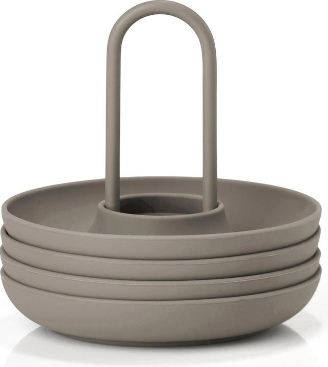 Immagine prodotto Zone Denmark Portauovo Singolo 4 pezzi, Taupe (4 x)