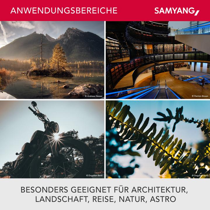 Image du produit Samyang AF 12mm f/2 Fujifilm X (Fujifilm X, APS-C / DX)