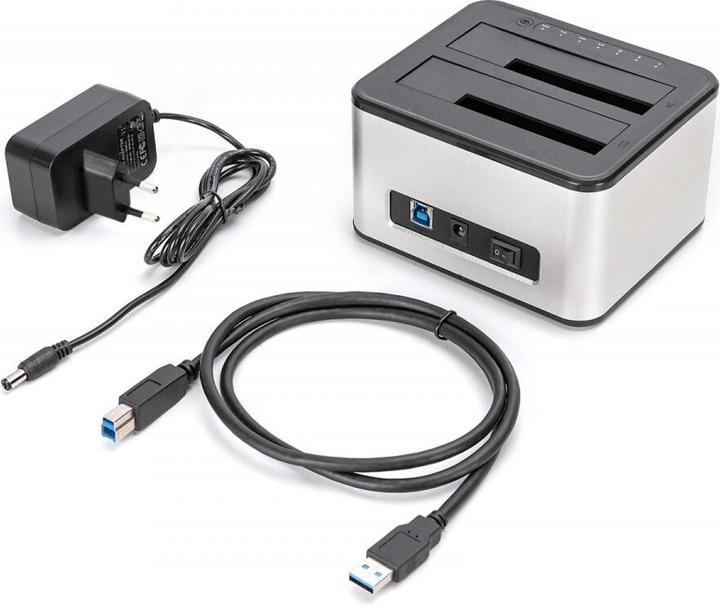 Immagine prodotto Digitus USB 3.0 dual SATA HDD docking station 2,5"/ 3,5