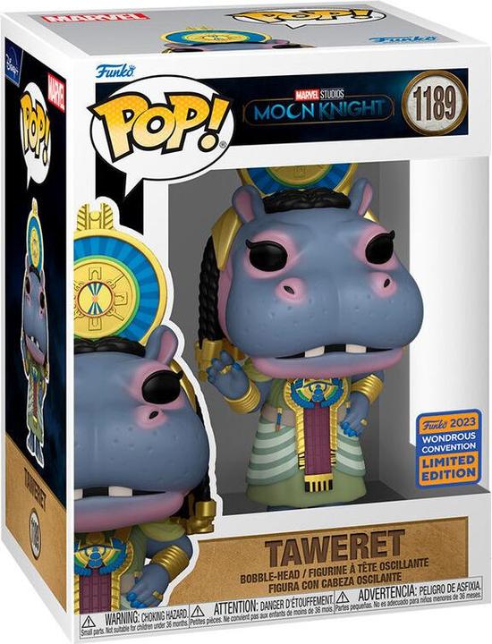 Image du produit Funko POP! Marvel Moon Knight - Taweret Exclusive Wondrous Convention 2023