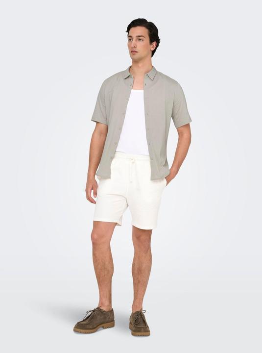 Produktbild Only & Sons Onsrobin Button Under Ss Stretch Shirt (XL)