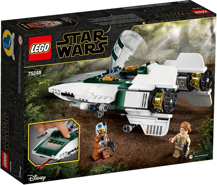 Actual product image LEGO Resistor A-Wing Starfighter (75248, LEGO Star Wars)