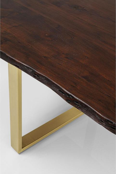 Produktbild Kare Design Tisch Harmony Walnut Messing 180x90cm (180 x 90 x 76 cm)