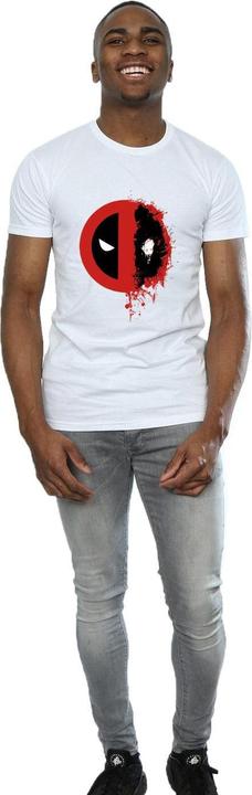 Immagine prodotto Deadpool Split Splat Logo Maglietta Uomo (M)