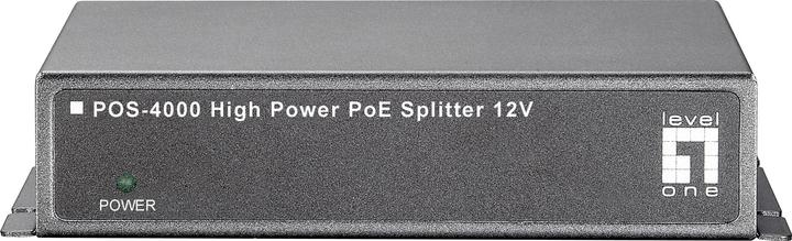 Image du produit LevelOne POS-4000 : répartiteur PoE haute puissance (Séparateur PoE)