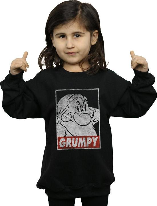 Produktbild Disney Snow White Grumpy Dwarf Poster Sweatshirt Mädchen (152, 158)