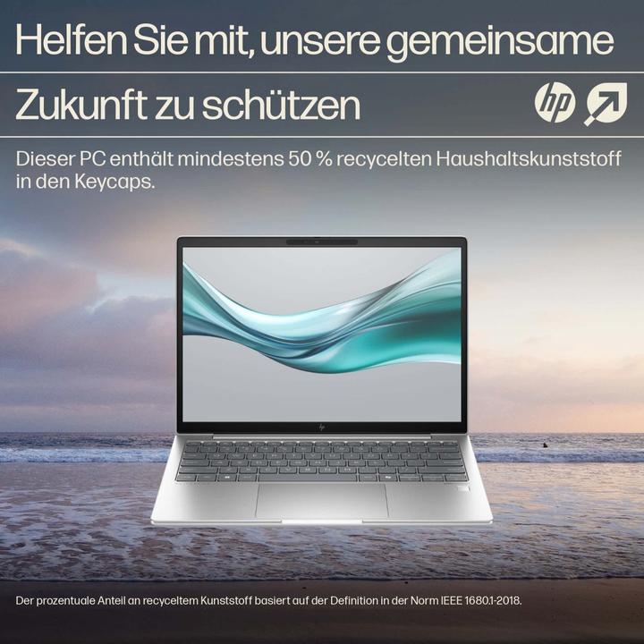 Actual product image HP EliteBook 630 13.3 inch G11 Notebook PC, Intel Core Ultra 5, 33.8 cm (13.3"), 1920 x 1200 pi (13.30", 16 GB, 512 GB, DE)