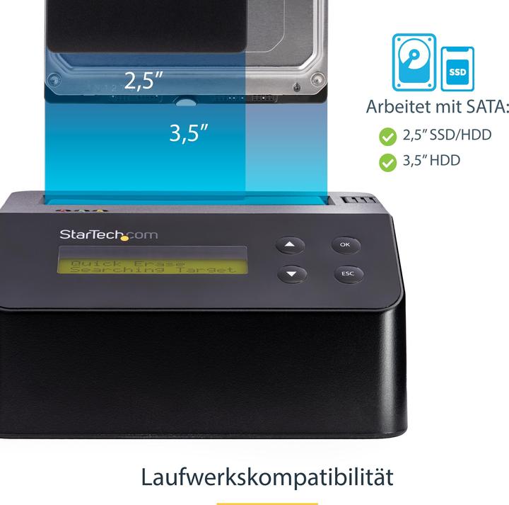 Actual product image StarTech Single Drive Standalone